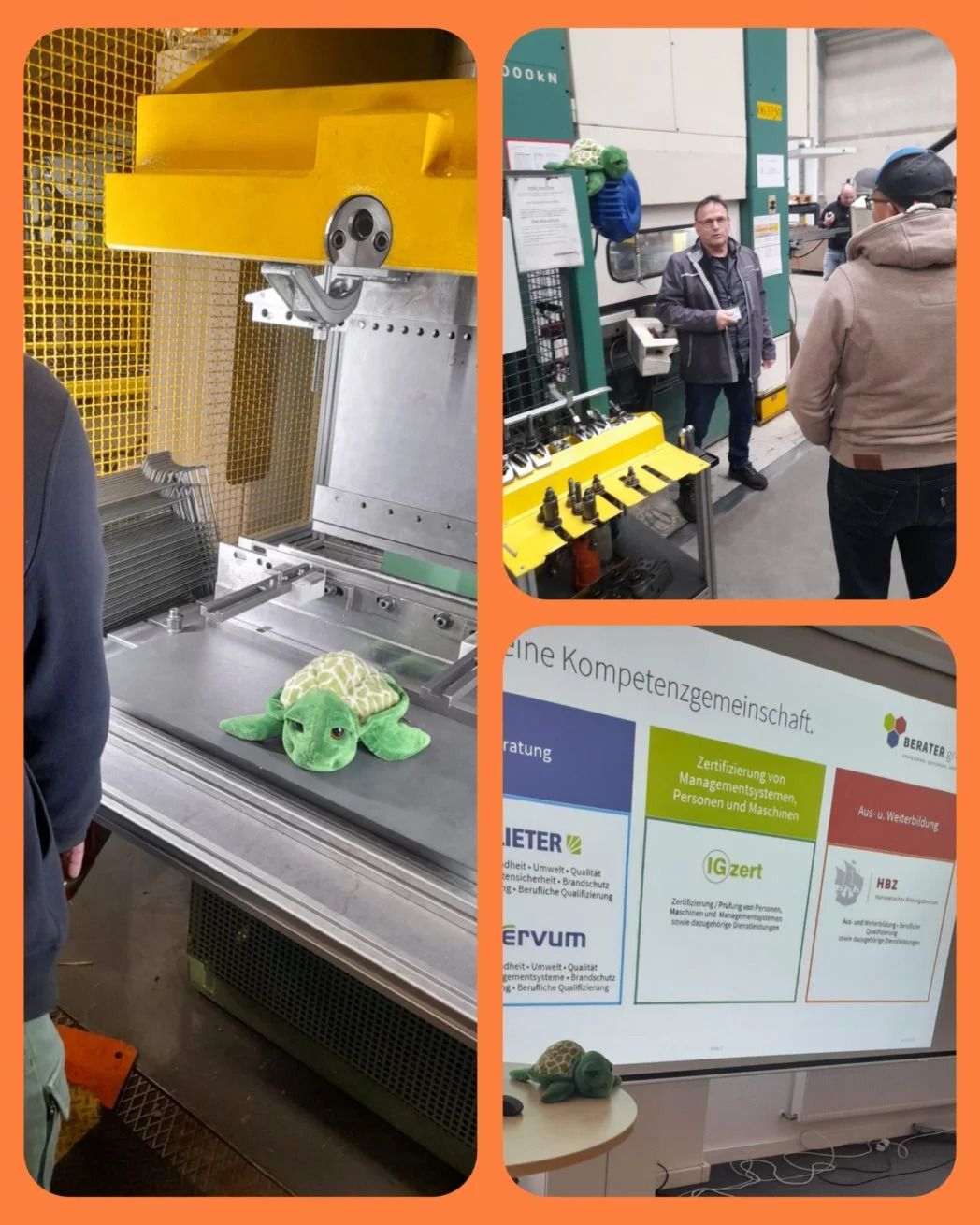 Hansi on Tour - Inhouse Schulung Presseneinrichter und Kontrollpersonen