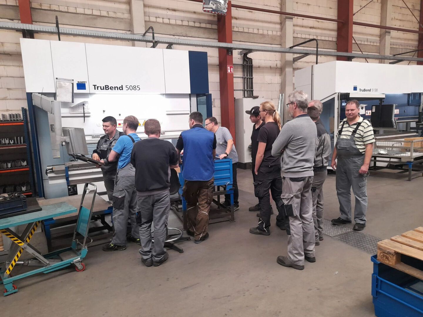 11 NEUE - PRESSENEINRICHTER und Kontrollperson ausgebildet!